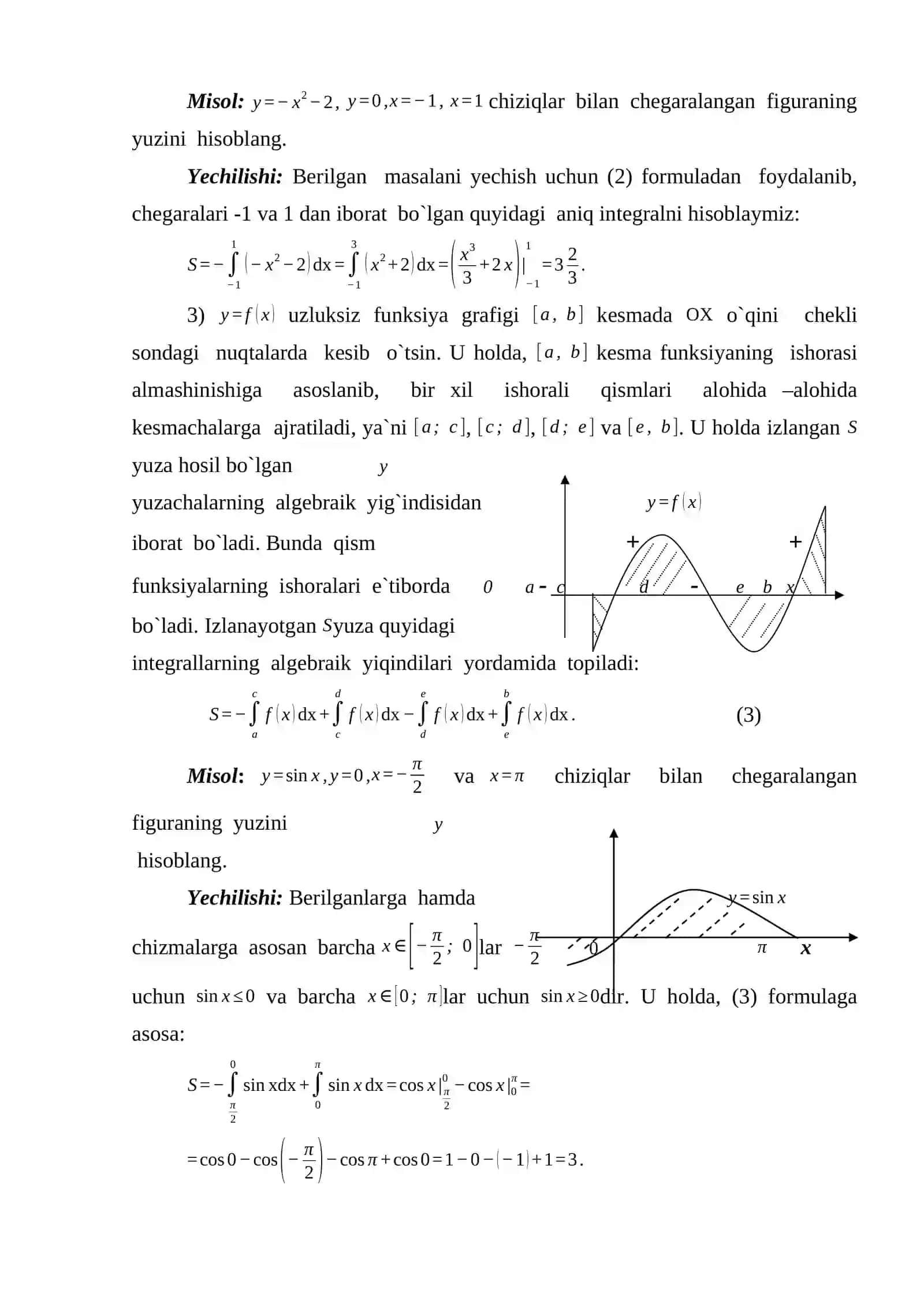 Aniq integralning tadbiqlari 3