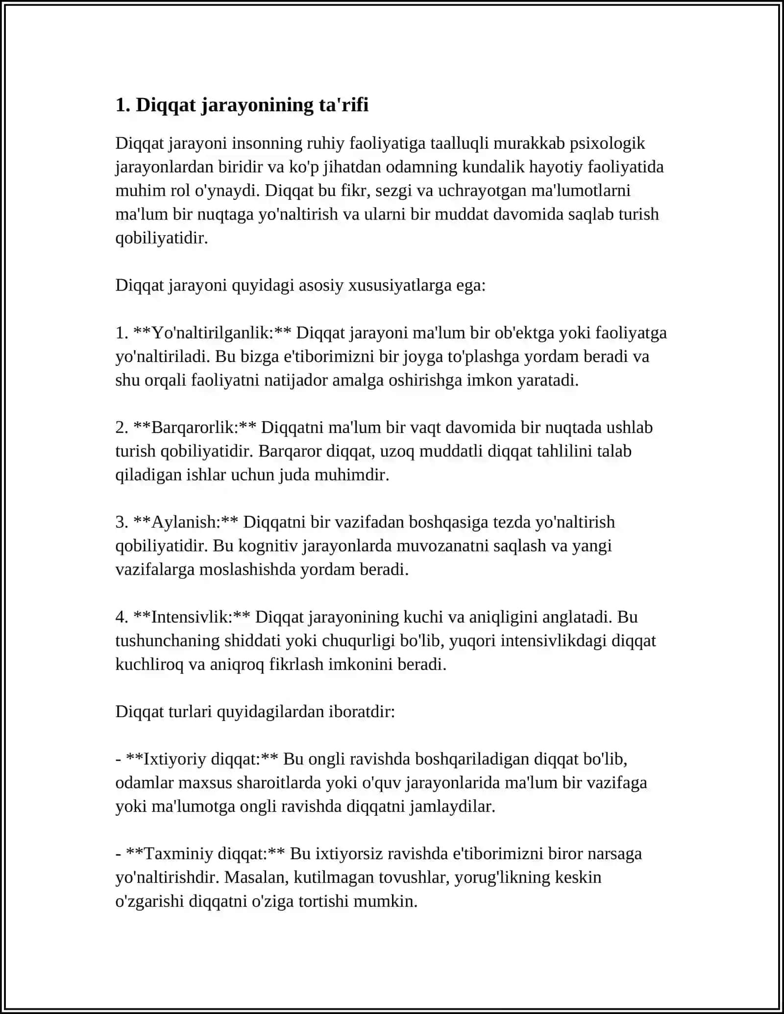DIQQAT JARAYONI HAQIDA TUSHUNCHA 3