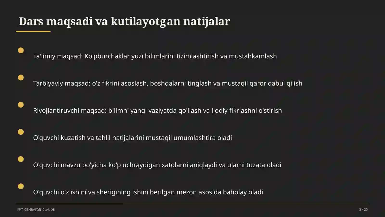 Ko'pburchaklar yuzi (8-sinf) 3