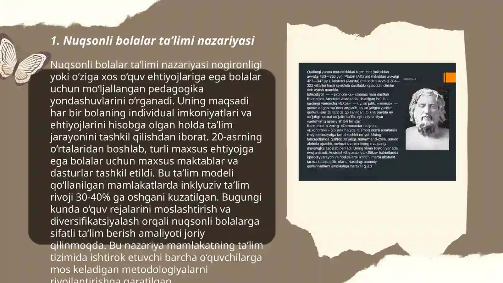 Nuqsonli bolalar taʼlimi nazariyasi va amaliyoti 3