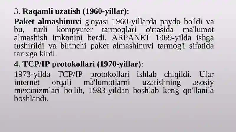 Berilganlarni uzatish usullari 3