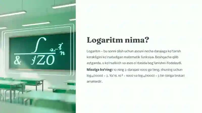 Logoritmikavauningahamiyati 3