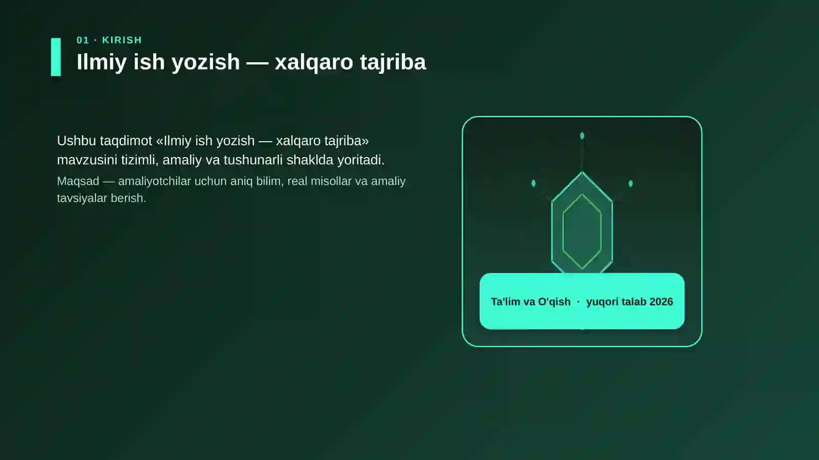 Ilmiy ish yozish — xalqaro tajriba 3