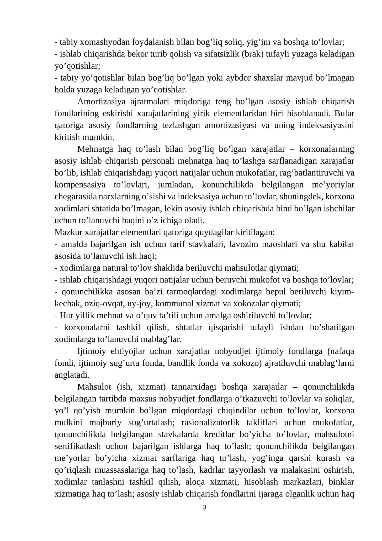 Korxona foydasining taqsimlanishi va ishlatilishi 3
