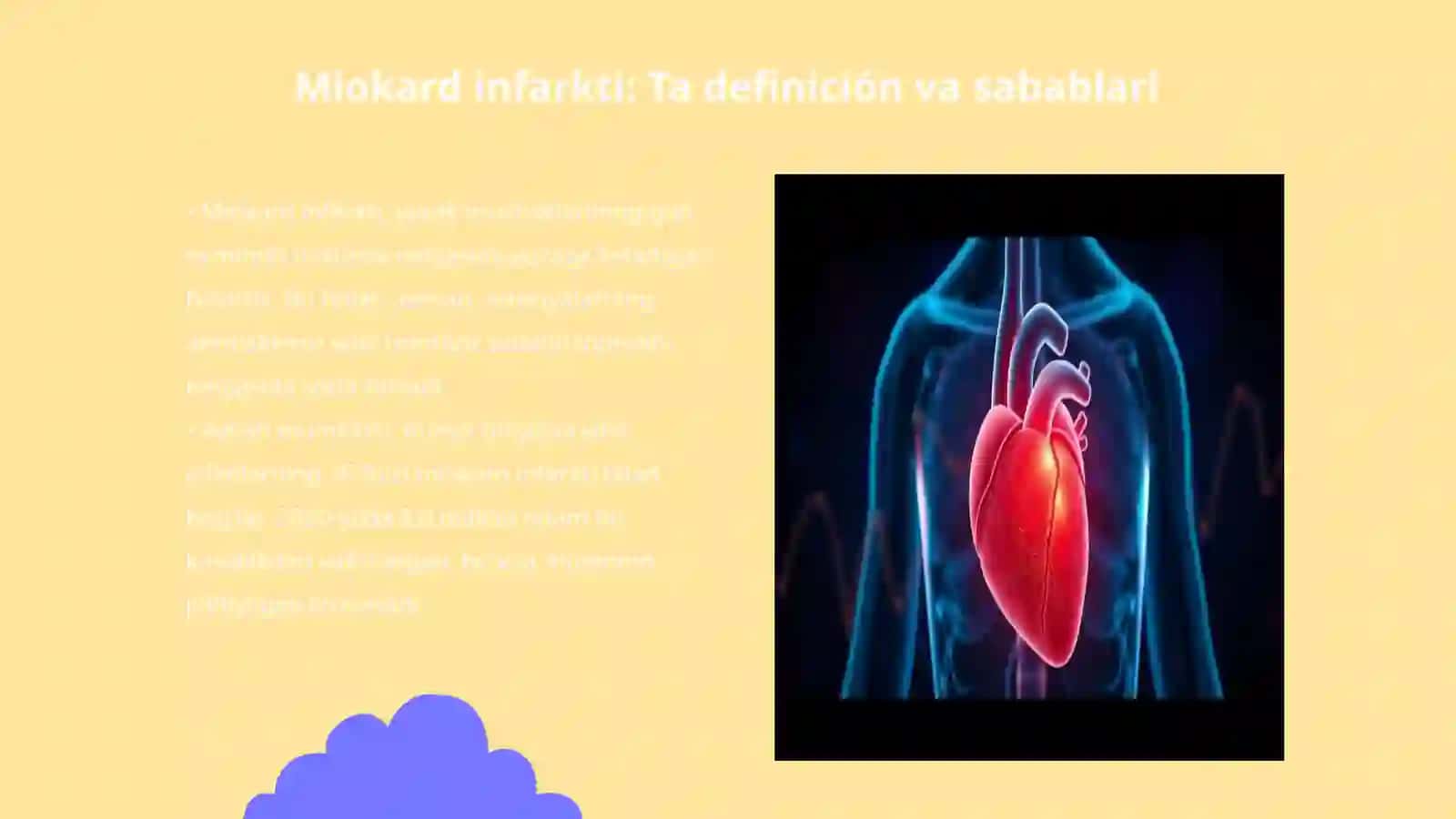 Miokard infarkti. Yurak ishemik kasalligi 3