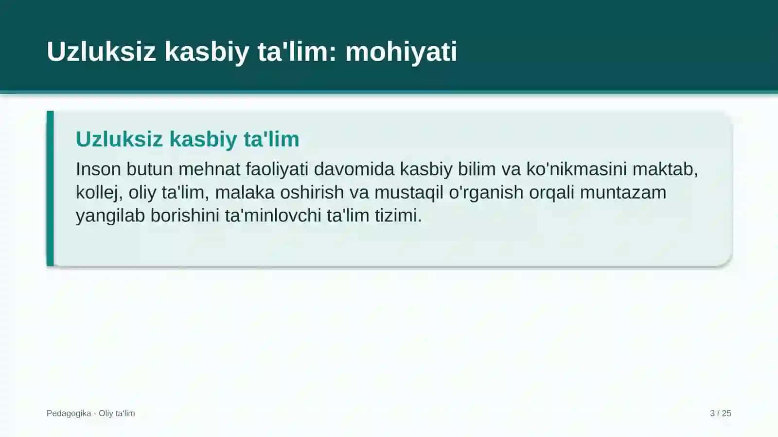 Hakamlik sudlarida uzluksiz kasbiy ta'lim 3