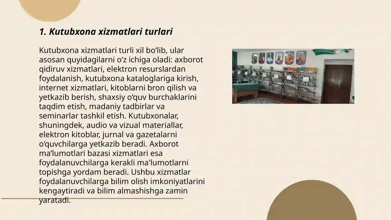 Maktab kutubxonasi faoliyati 3