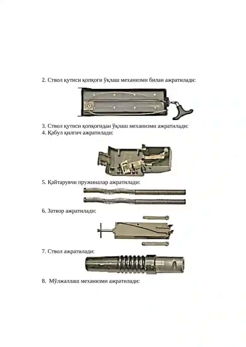 Ракета артиллерия қурол аслаҳаси таъмири 3