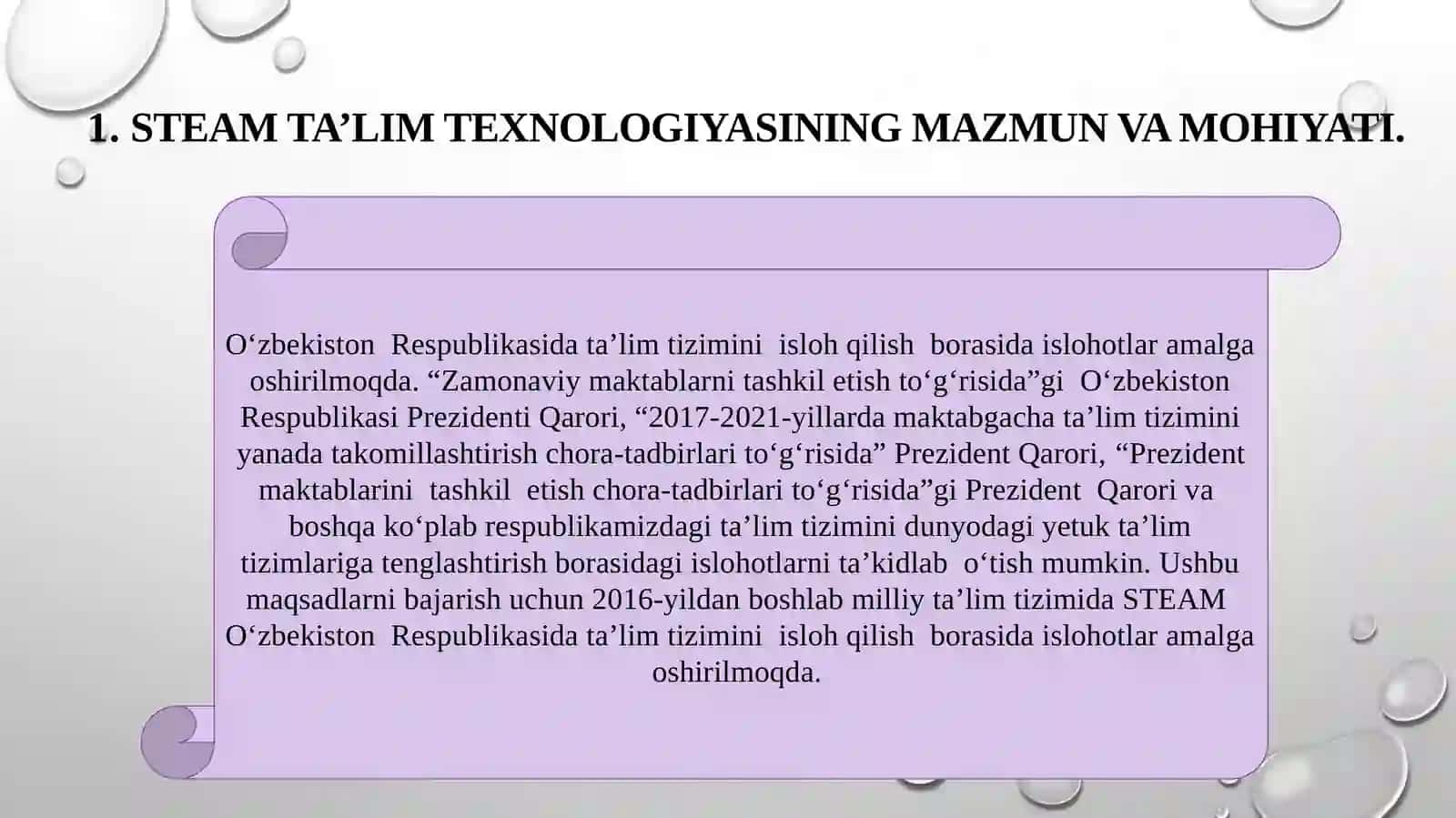 STEAM Ta'lim Texnologiyasi 3