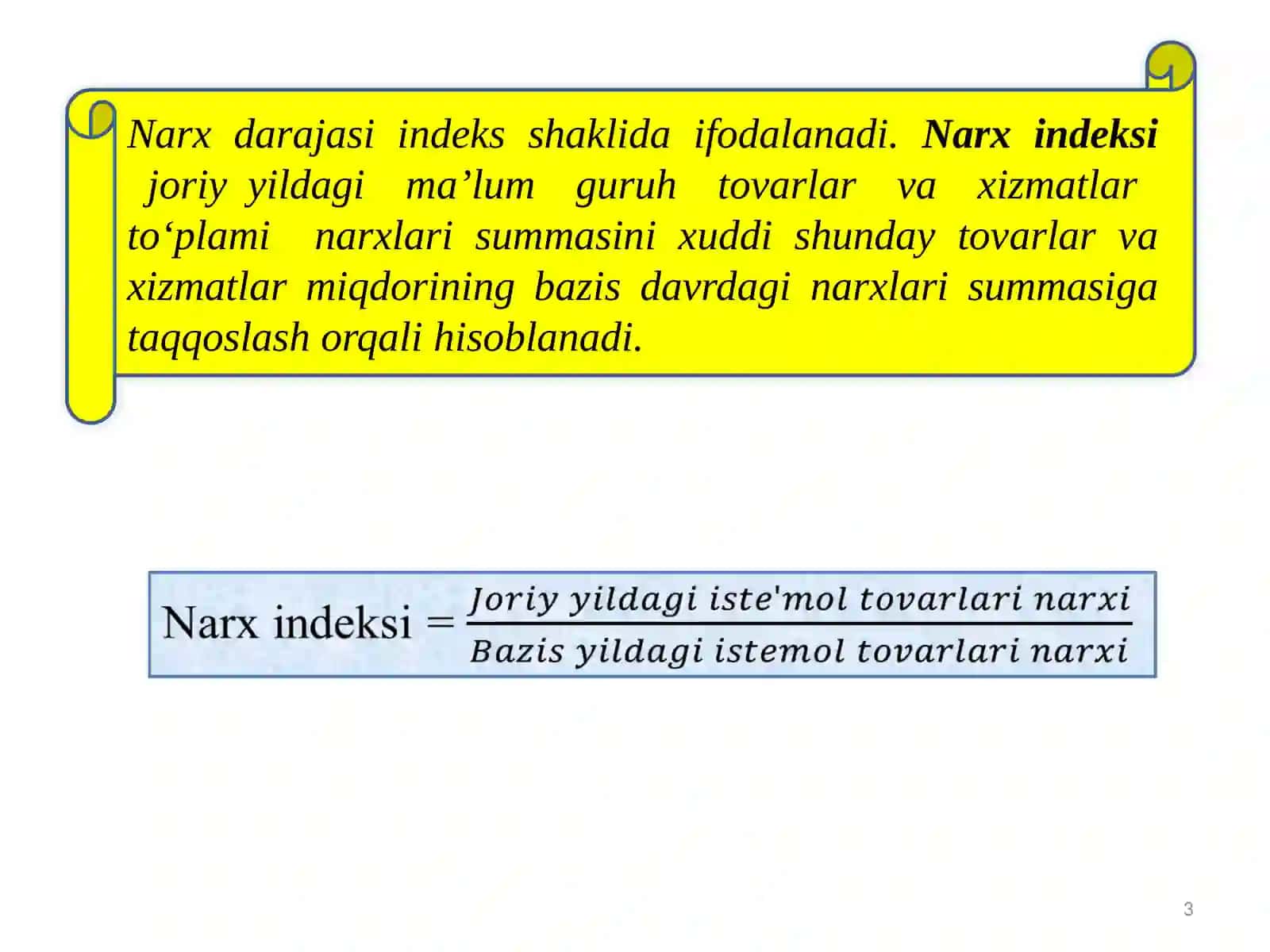 Qisqa muddatli iqtisodiy o'sish 3