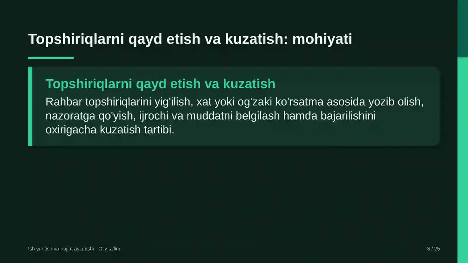 Atom energetikasida topshiriqlarni qayd etish va ijrosini kuzatish 3