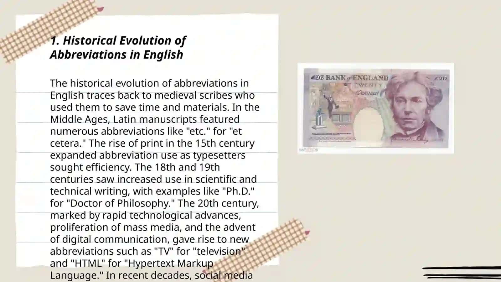 Role of abbreviation in Modern English 3