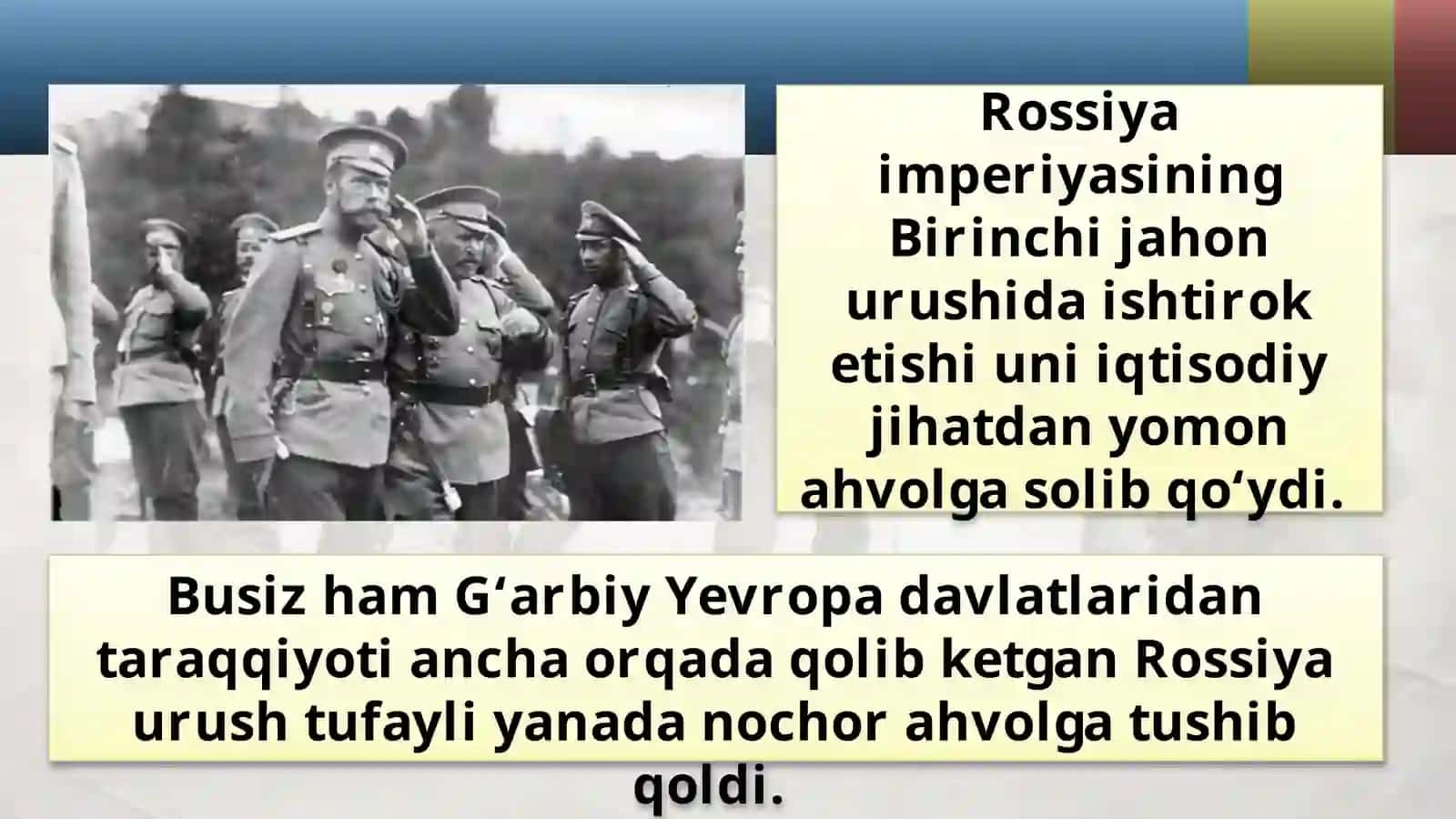 Birinchij ahon urushining Turkistonga ta’siri 3