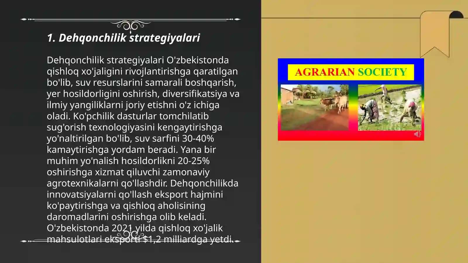 Dehqonchilik strategiyalari 3