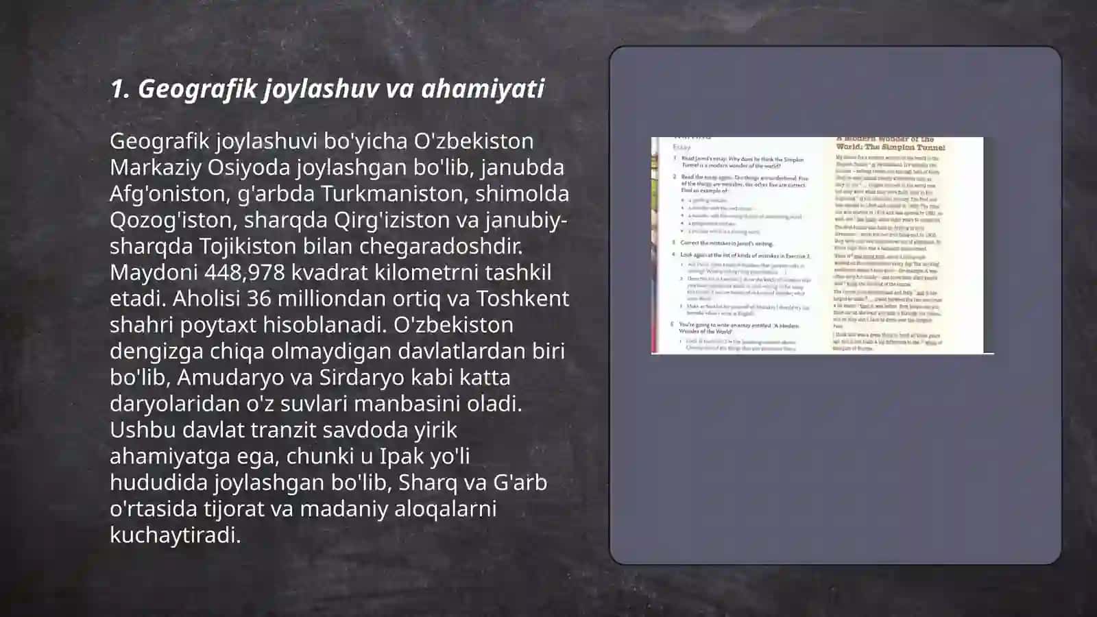 Geografik joylashuv va ahamiyati 3