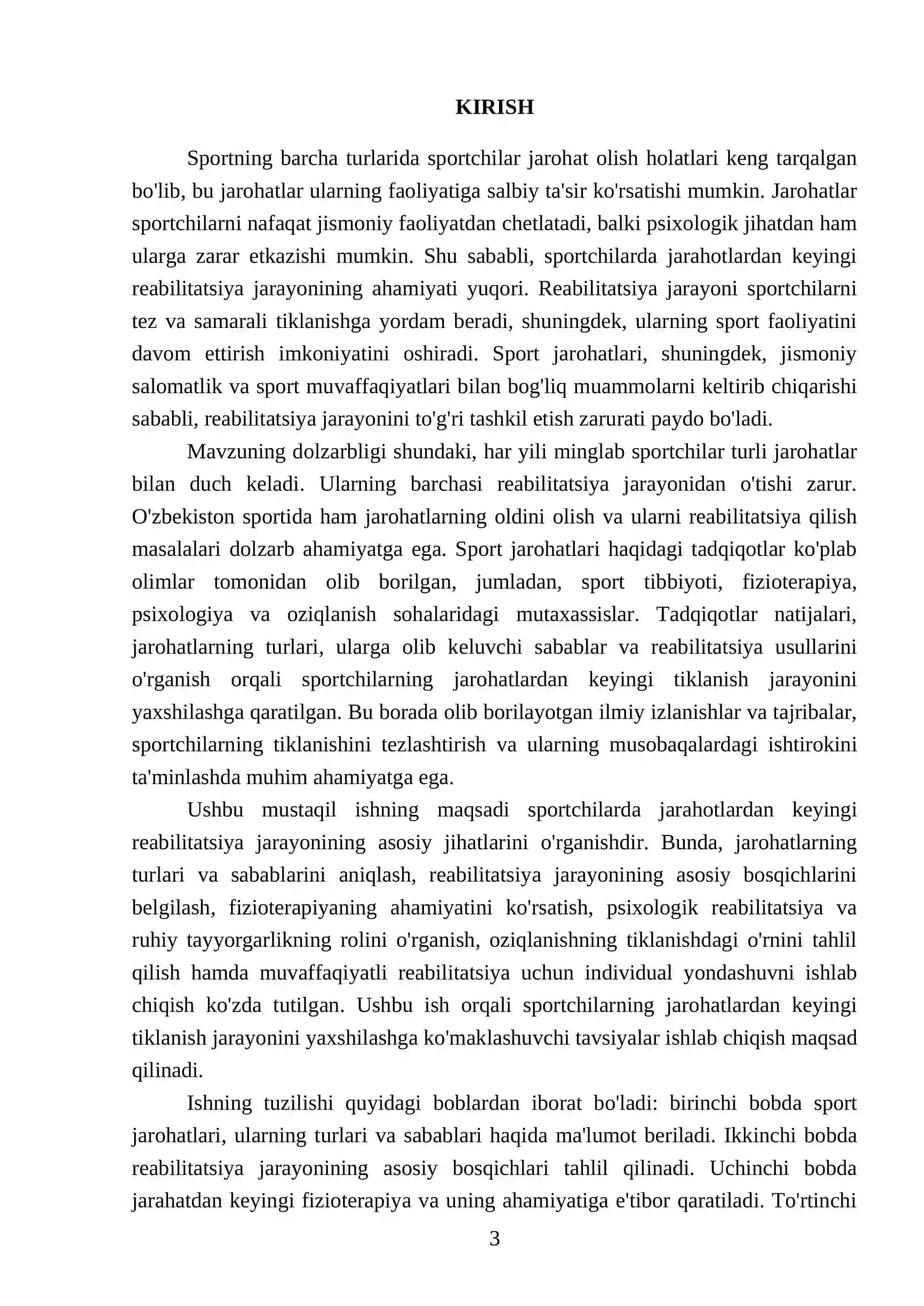 Sportchilarda jarahotlardan keyingi reabilitatsiyasi 3