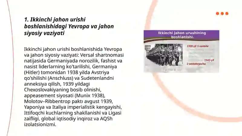 Harbiy sanʼat tarixi va milliy meros fanidan tayyorlagan taqdimoti 3