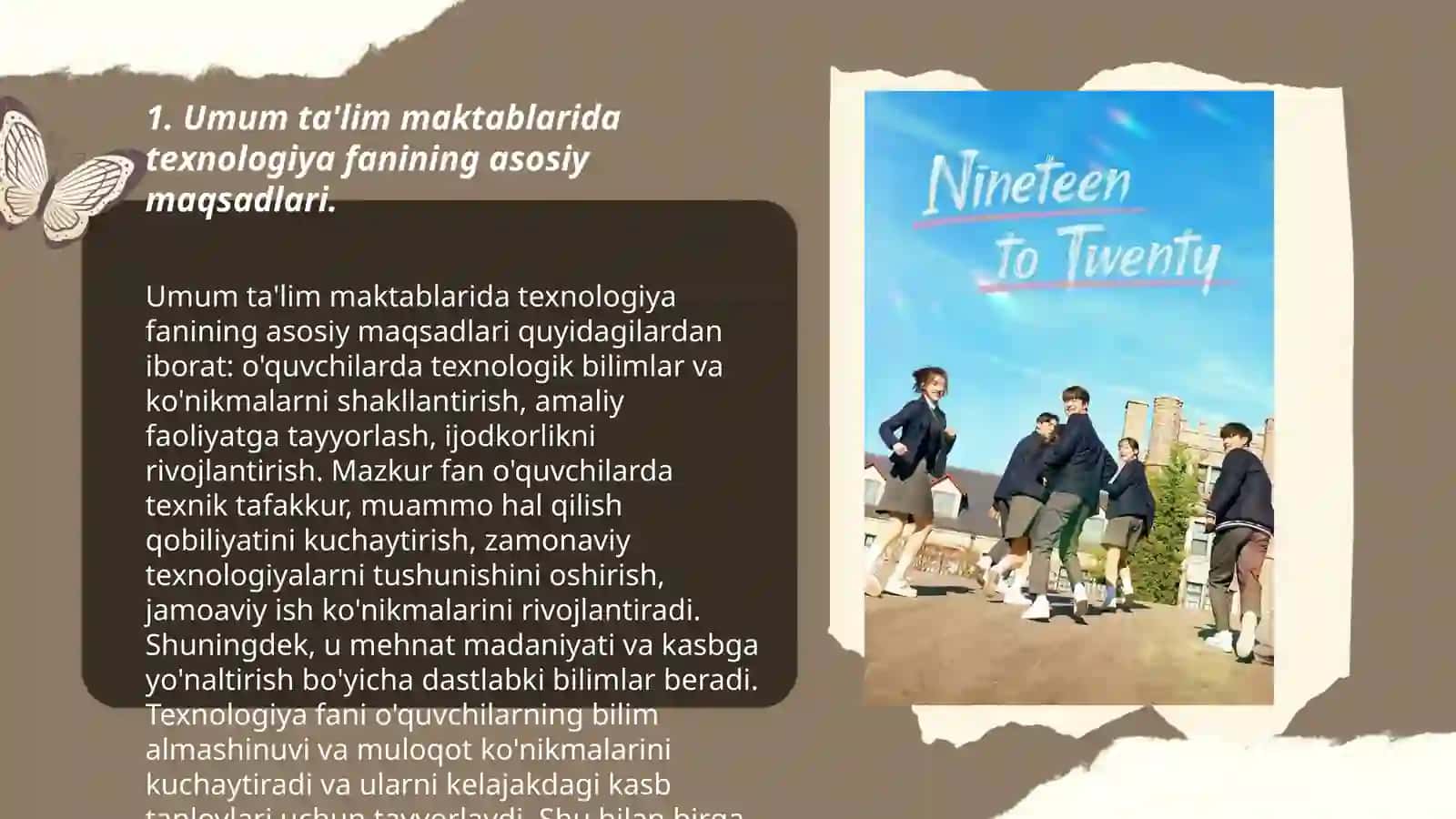 Texnologiya fanini òqitish maqsadlari 3