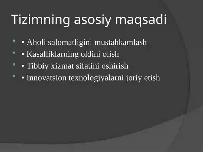 O‘zbekiston Respublikasi sog‘liqni saqlash tizimini rivojlantirish strategiyasi 3