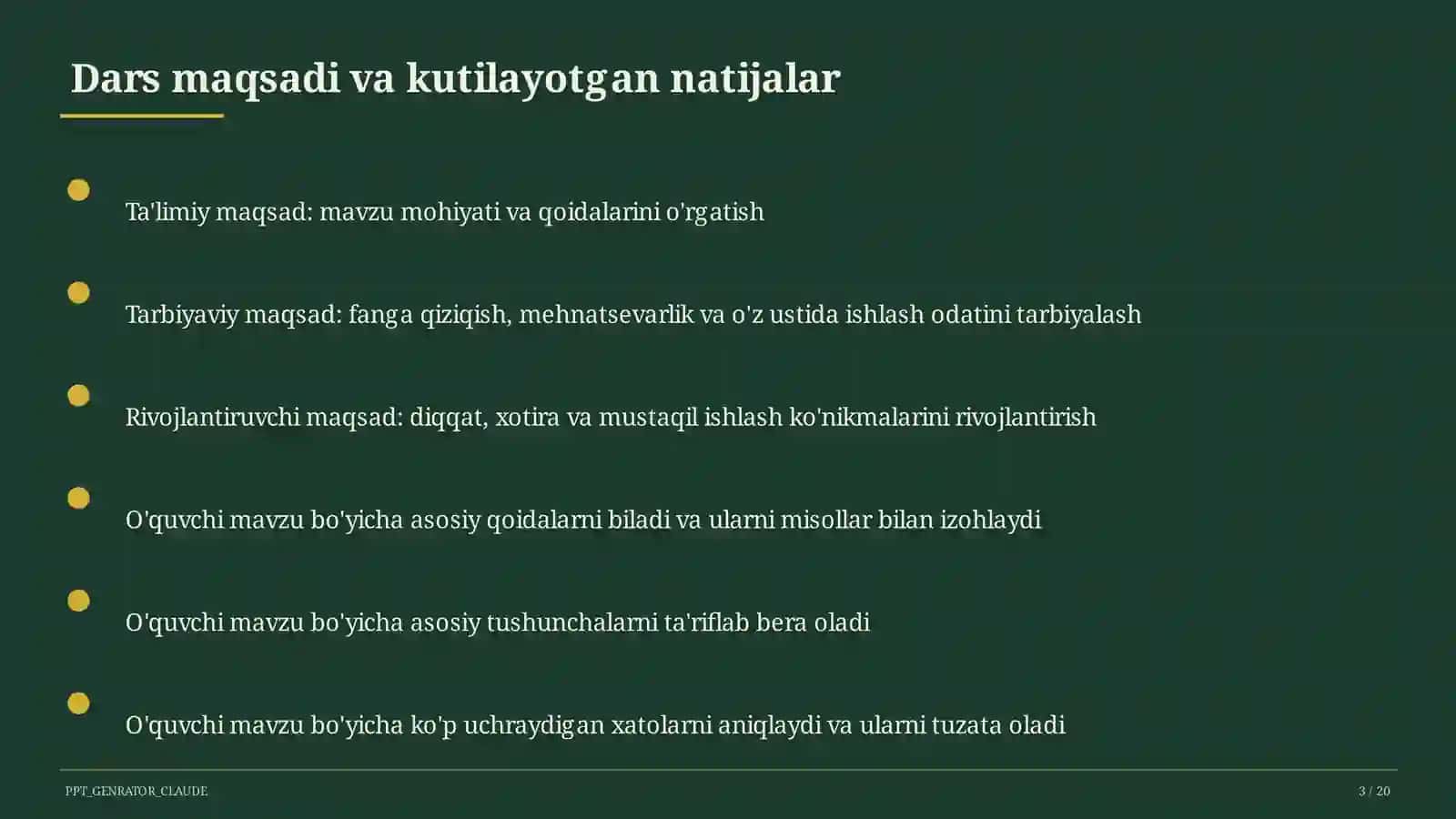 PISA tadqiqoti va matematik savodxonlik 3