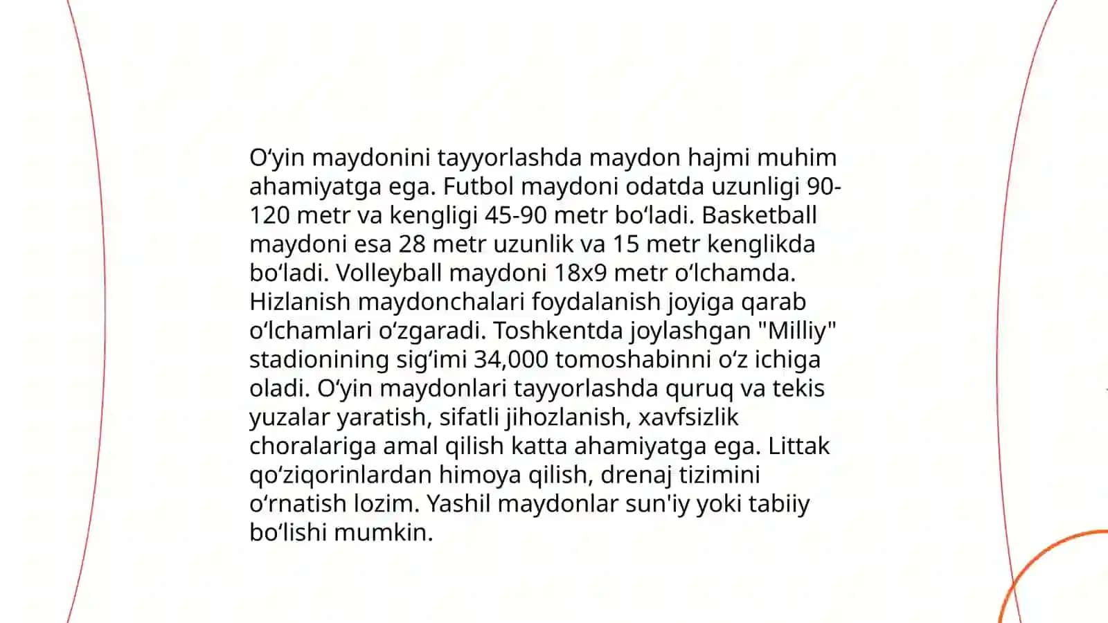Oʻyin maydonini tayyorlash 3