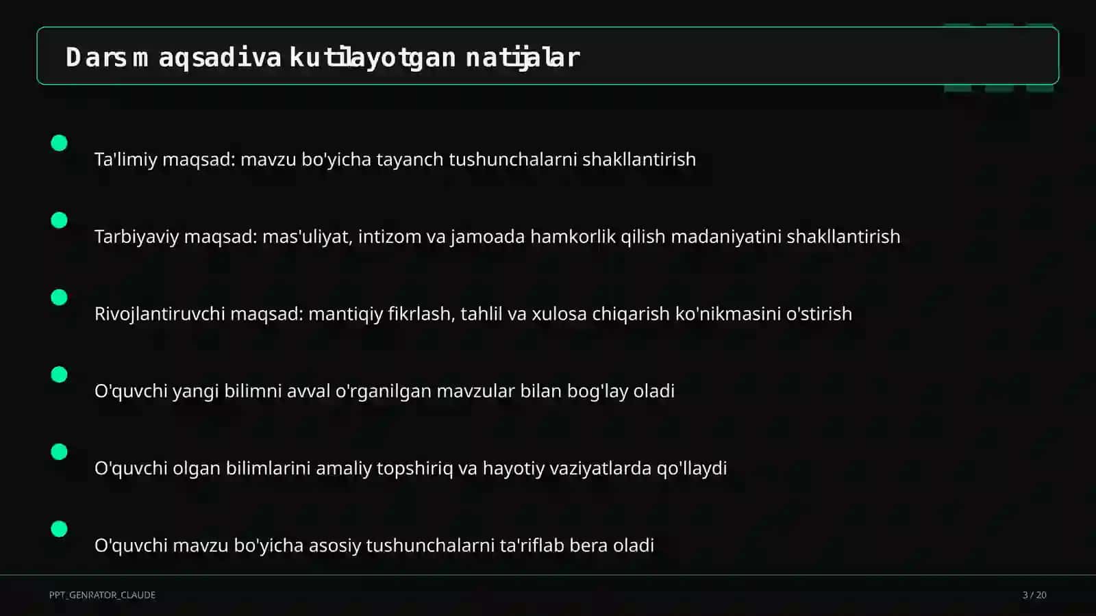 O'qituvchi va murabbiylar kuni (1-oktabr) 3