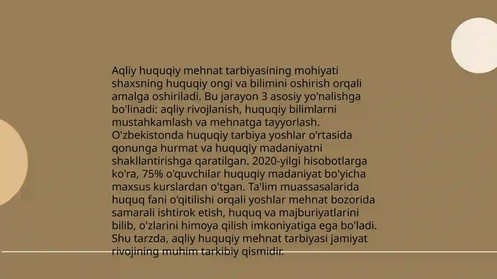 Aqliy huquqiy mehnat tarbiyasi hamda bolalar o'yinlarini tashkil etishda maktabgacha ta'lim etnopedagogikasining o'rni 3
