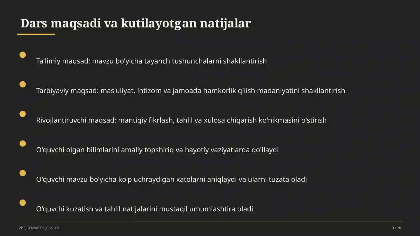 Organik kimyoga kirish: Butlerov nazariyasi (10-sinf) 3