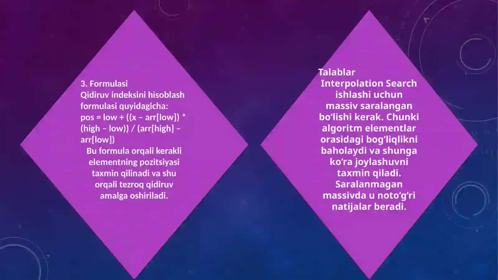 Interpolation Search 3