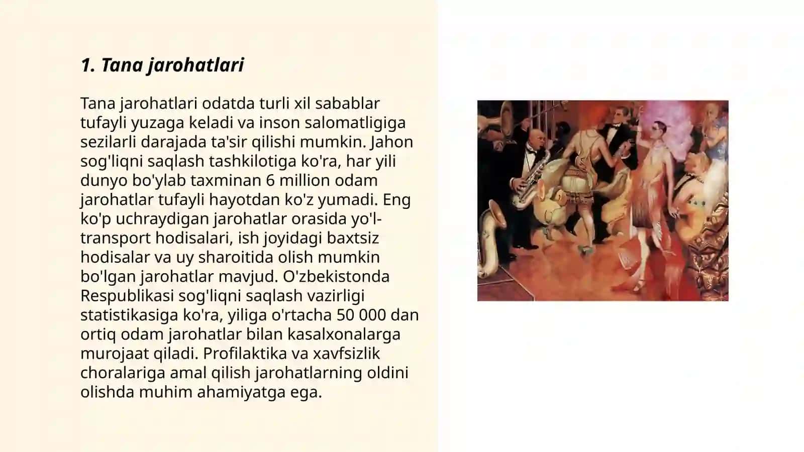 Sportda shoshilinch holat. Birlamchi yordam koʻrsatish 3