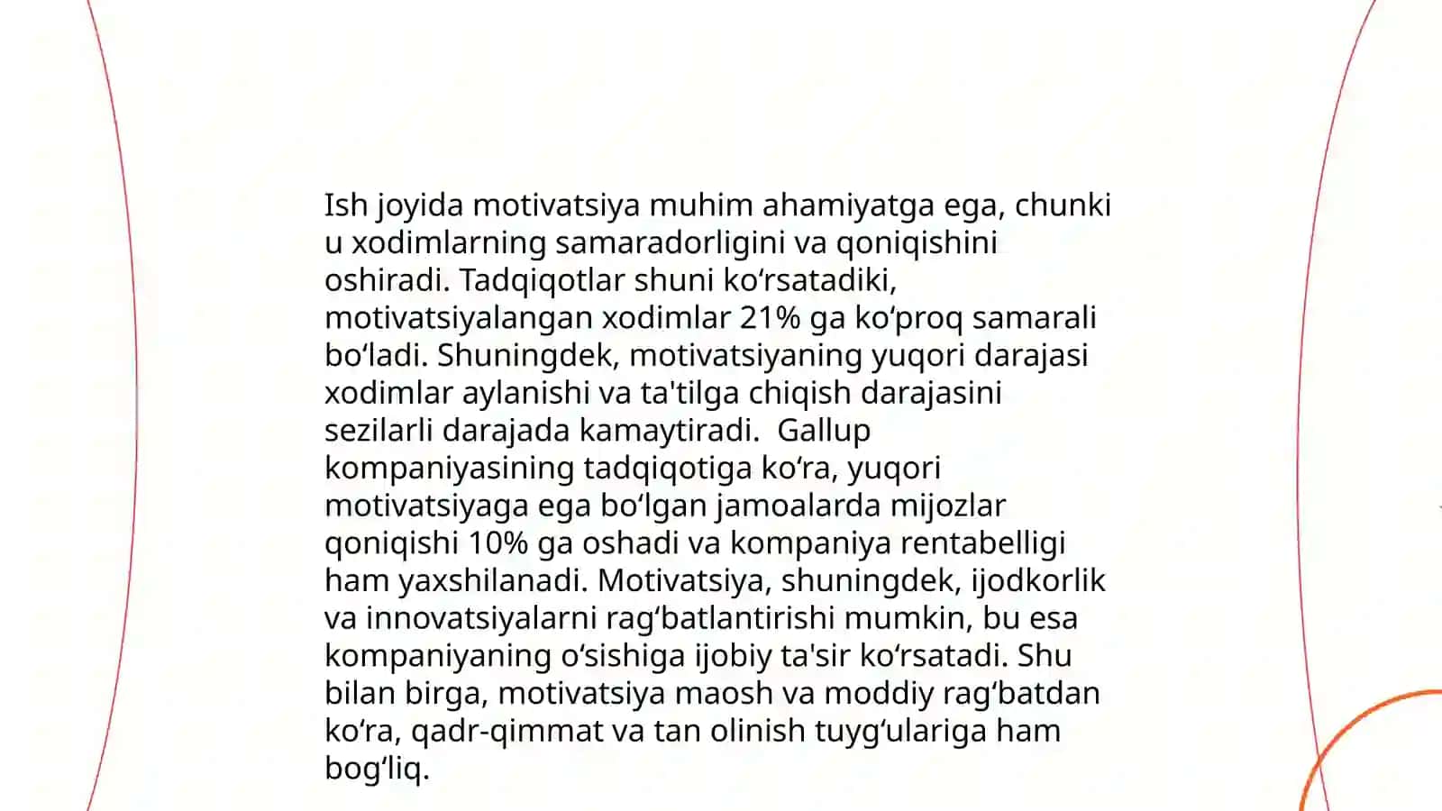 Ish joyida motivatsion strategiyalar va ularning samaradorligi 3