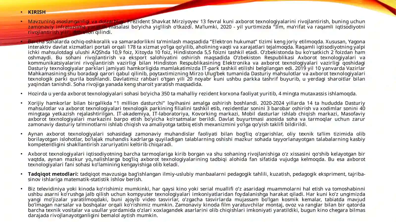 Mayadasturida obyektlar ustida bajariladigan operatsiyalar va buyruqlar bilan ishlash 3