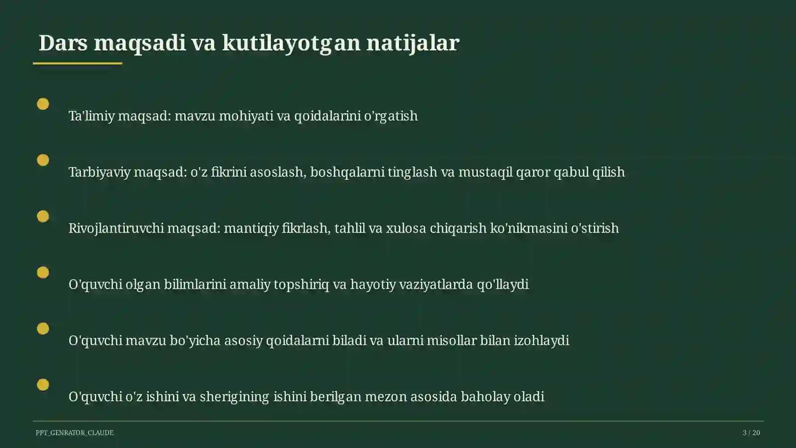 Ekologiya: ekotizim va biotsenoz (10-sinf) 3