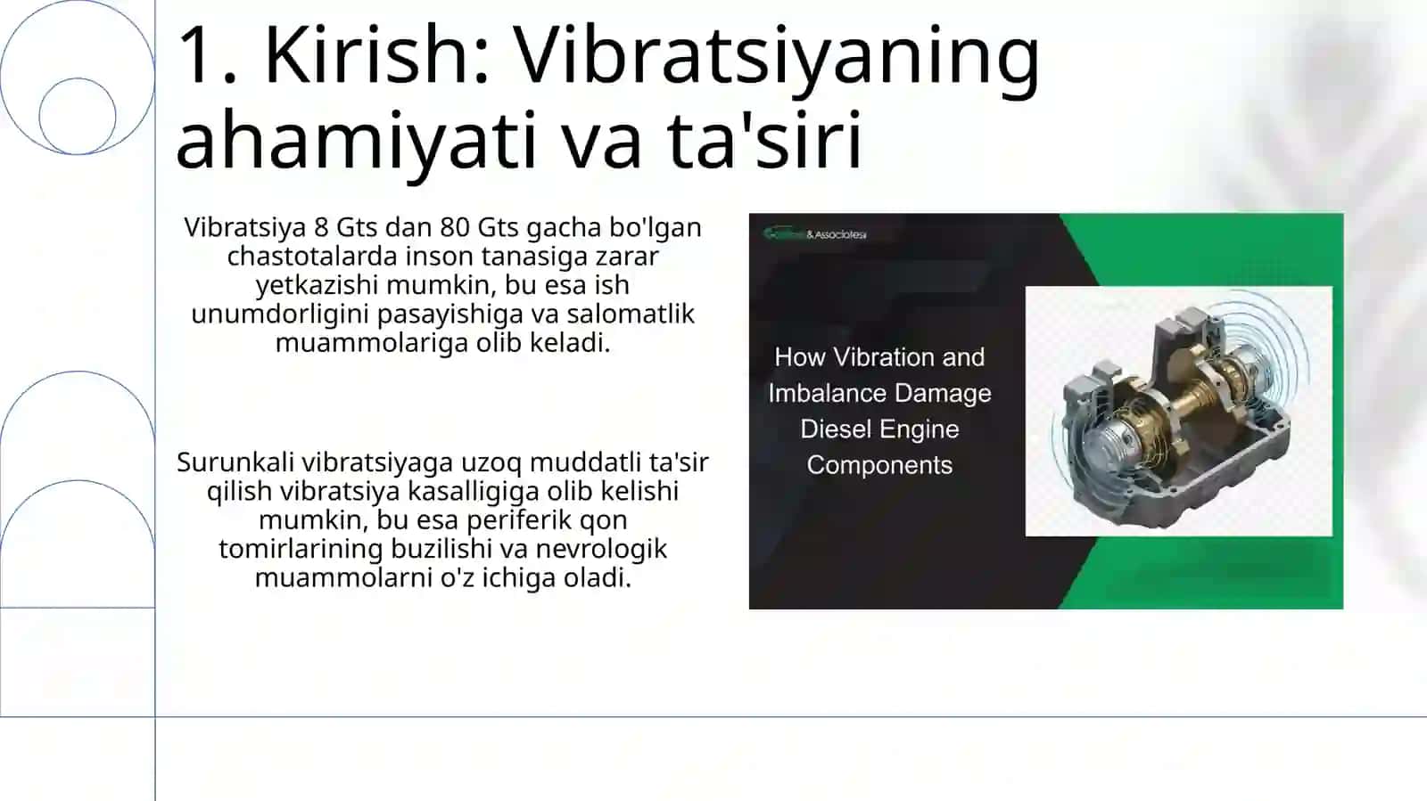 Tebranishlar (vibratsiya) insonga ta’siri, tebranishni kamaytirish yoʻllari 3