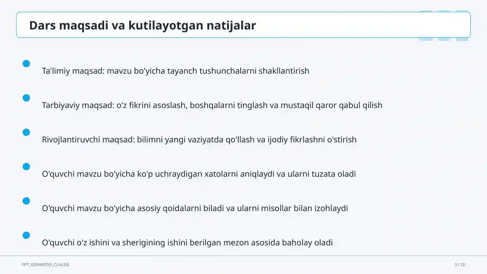 Gapning ikkinchi darajali bo'laklari (8-sinf) 3