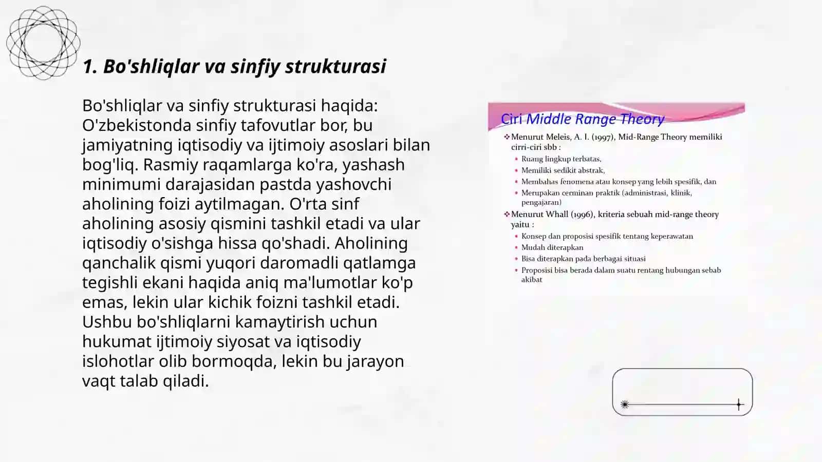 Gap bõlaklari haqidagi sintaktik nazariyalar 3