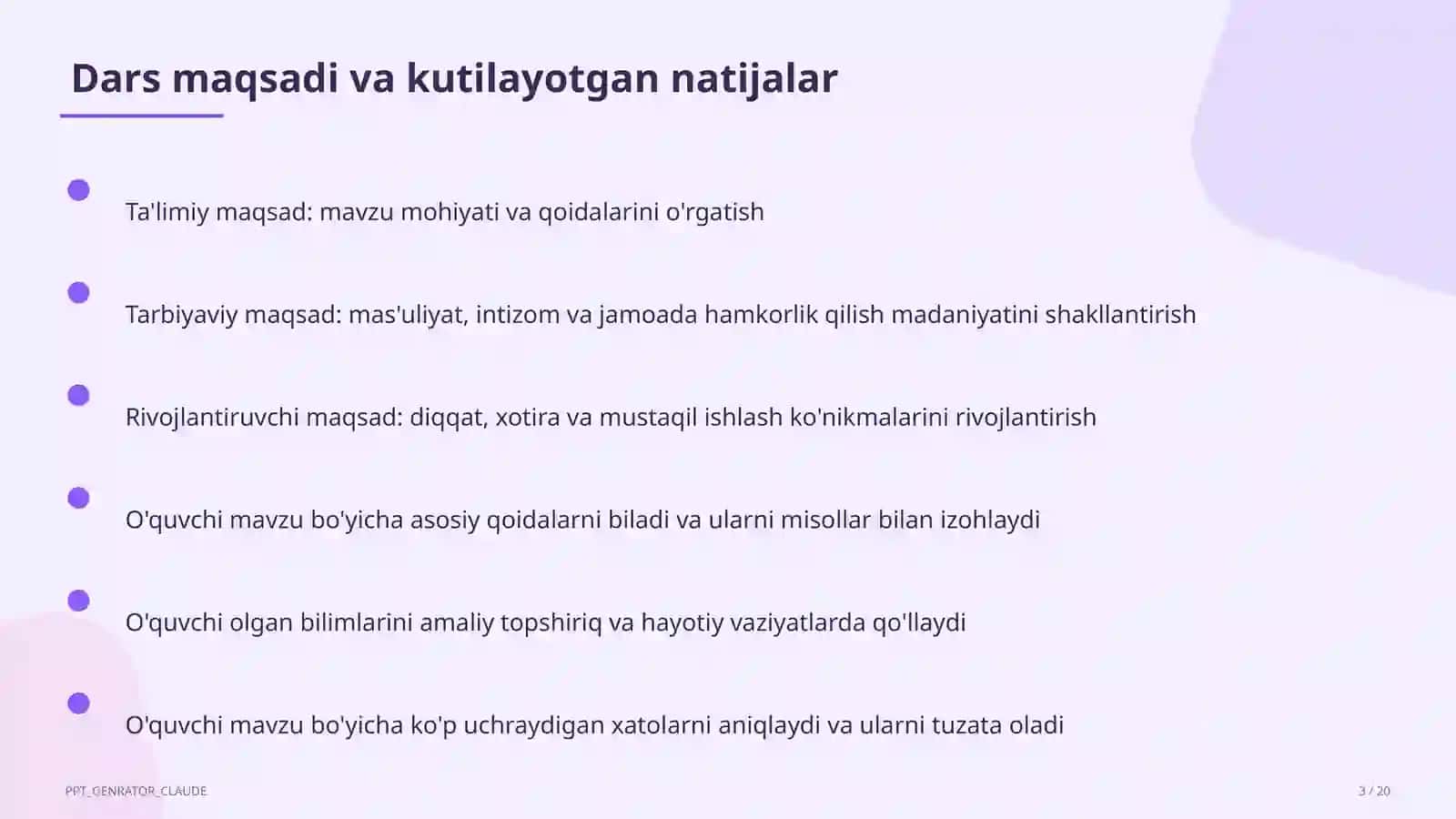 Turkiston XIX asr oxiri - XX asr boshida (9-sinf) 3