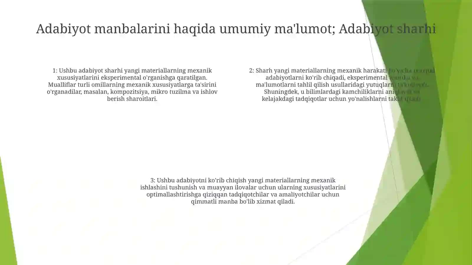 Yangi Materiallarning Mehanik Xususiyatlarini Tajribada Òrganish 3