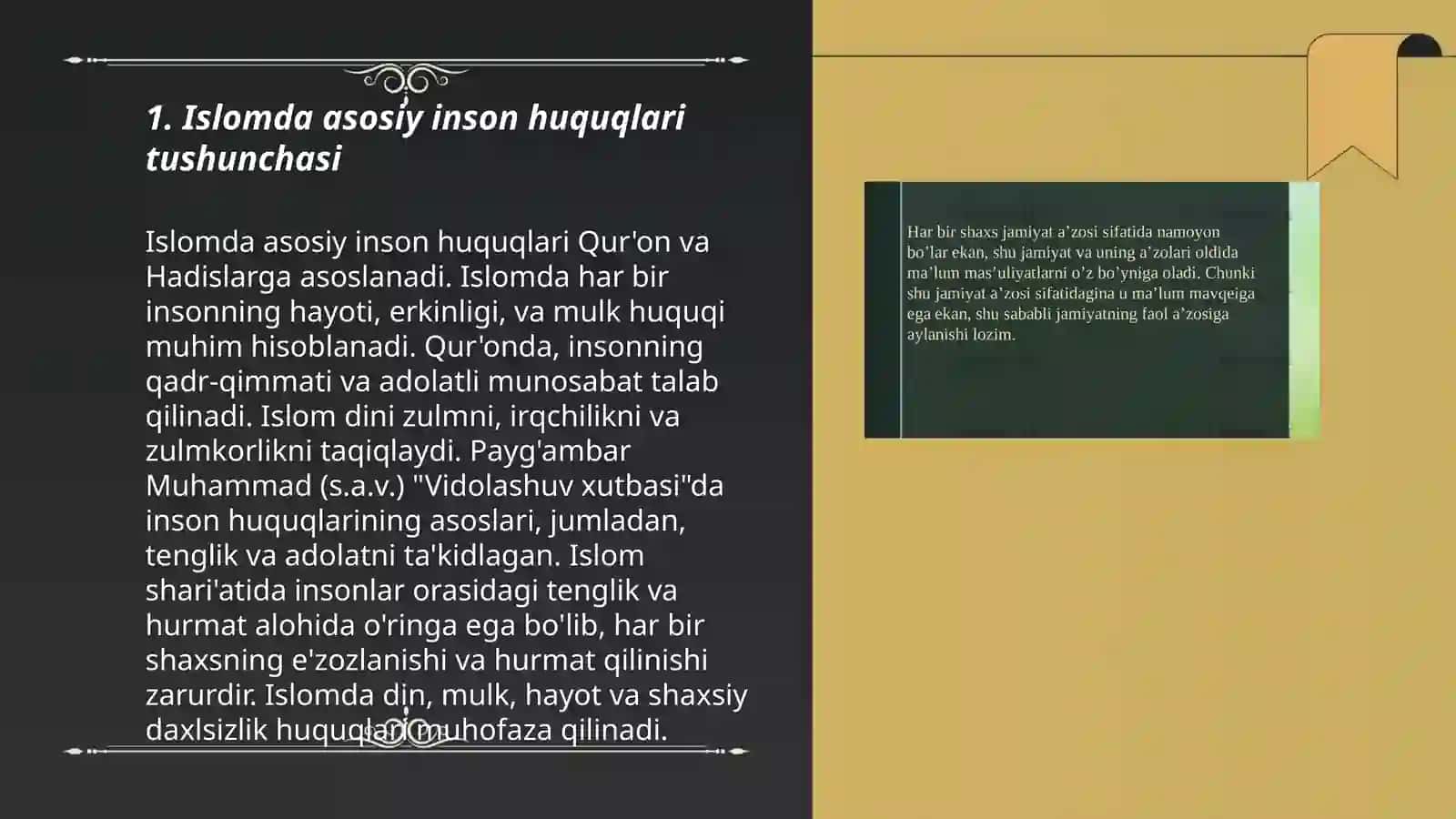 Islomda inson huquqlari va erkinliklari 3
