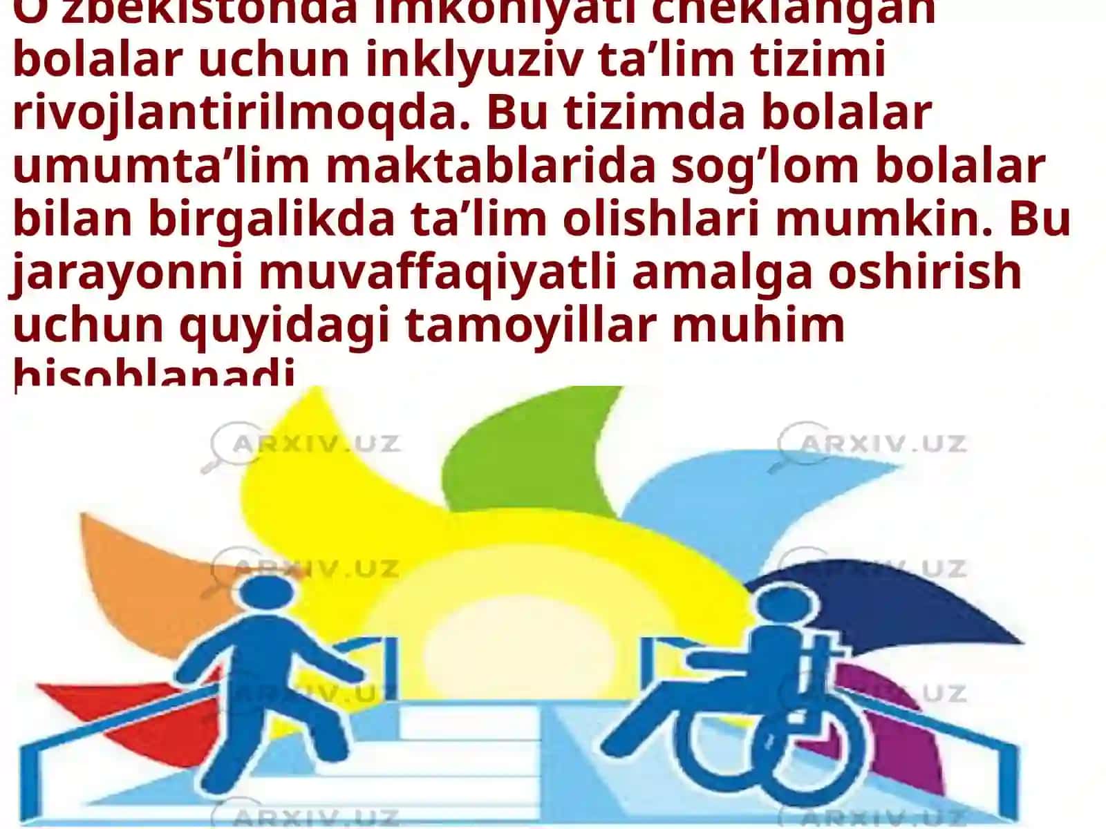 Imkoniyat cheklangan bolalar bilan ijtimoiy ish qilish 3
