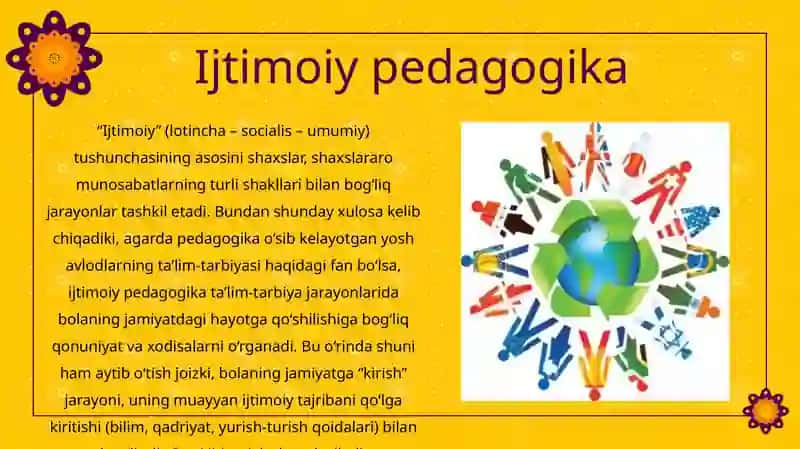 Ijtimoiy pedagogika fan va amaliy faoliyat sohasi sifatida 3