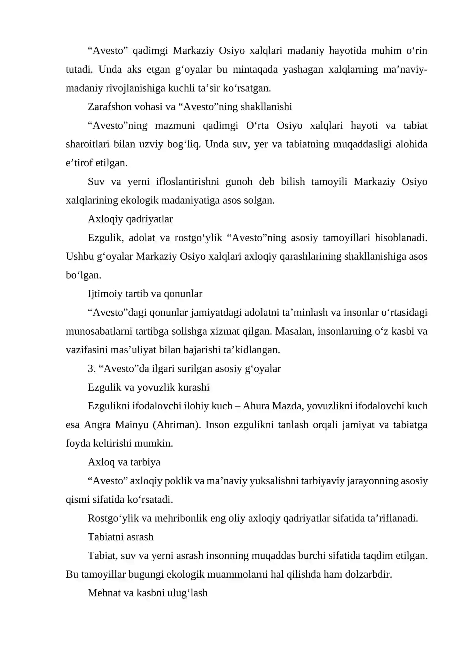 “AVESTO”- TARBIYAVIY G‘OYALAR 3