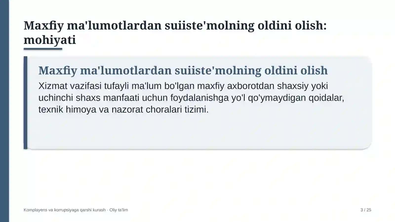 videoprodakshn studiyalarida maxfiy ma'lumotlardan suiiste'mol qilishning oldini olish 7837 3