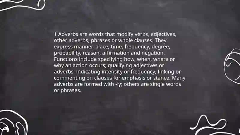 Adverbs 3