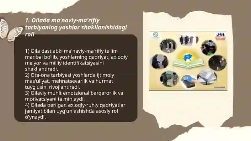 Ma'naviy -marifiy tarbiya, jamiyat va yoshlar 3