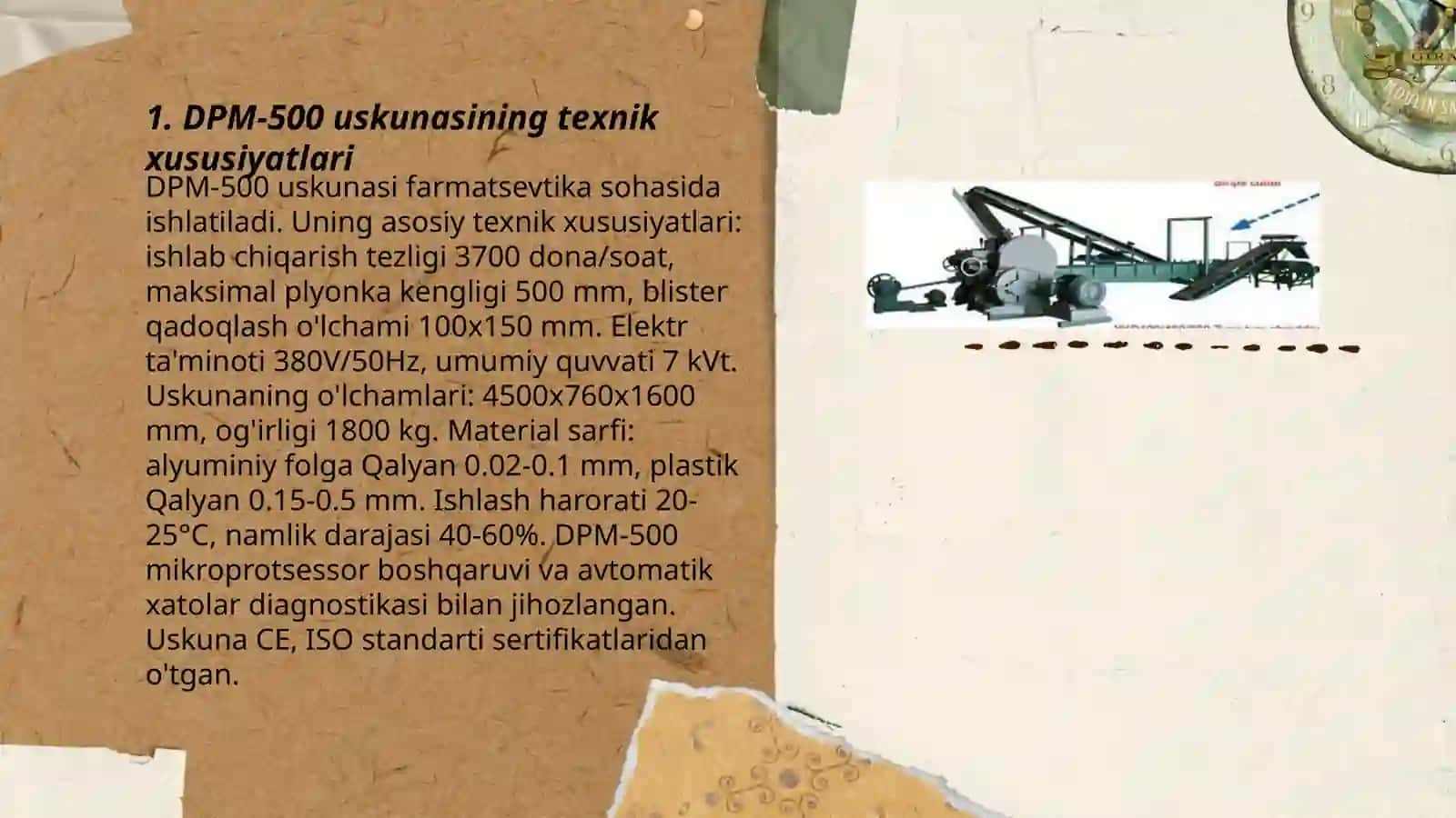 DPM-500 polimer materiallarini maydalash uskunasi 3