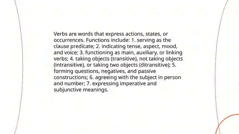 Verbs 3