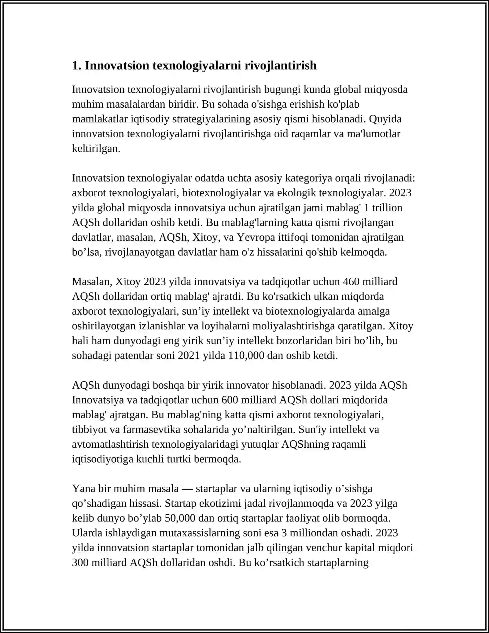 INNAVATSIYA VA IJTIMOIY UNIVERSITET KAFEDRASI 3