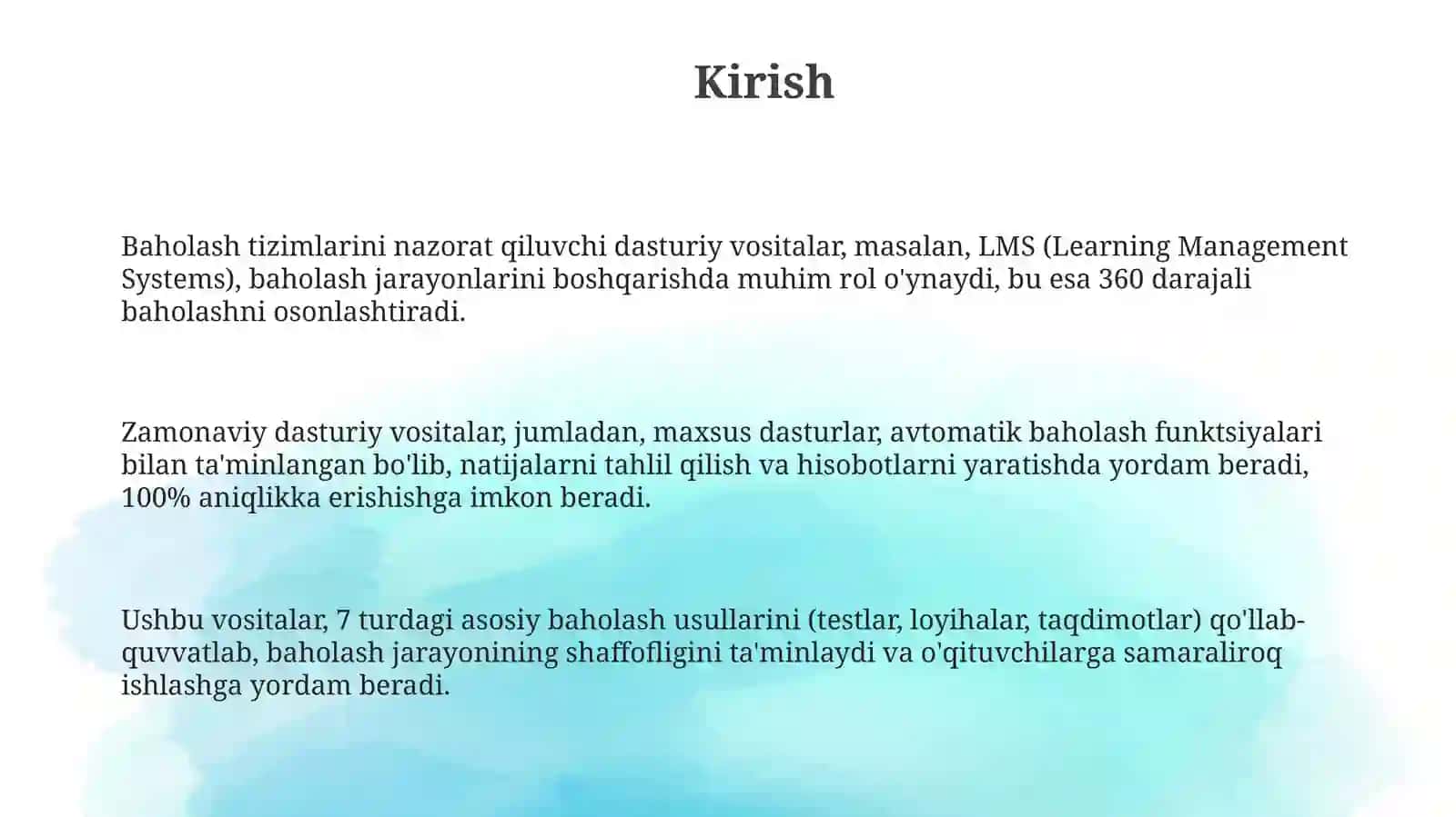 Baholashtizimlarininazoratqiluvchidasturiyvositalar 3