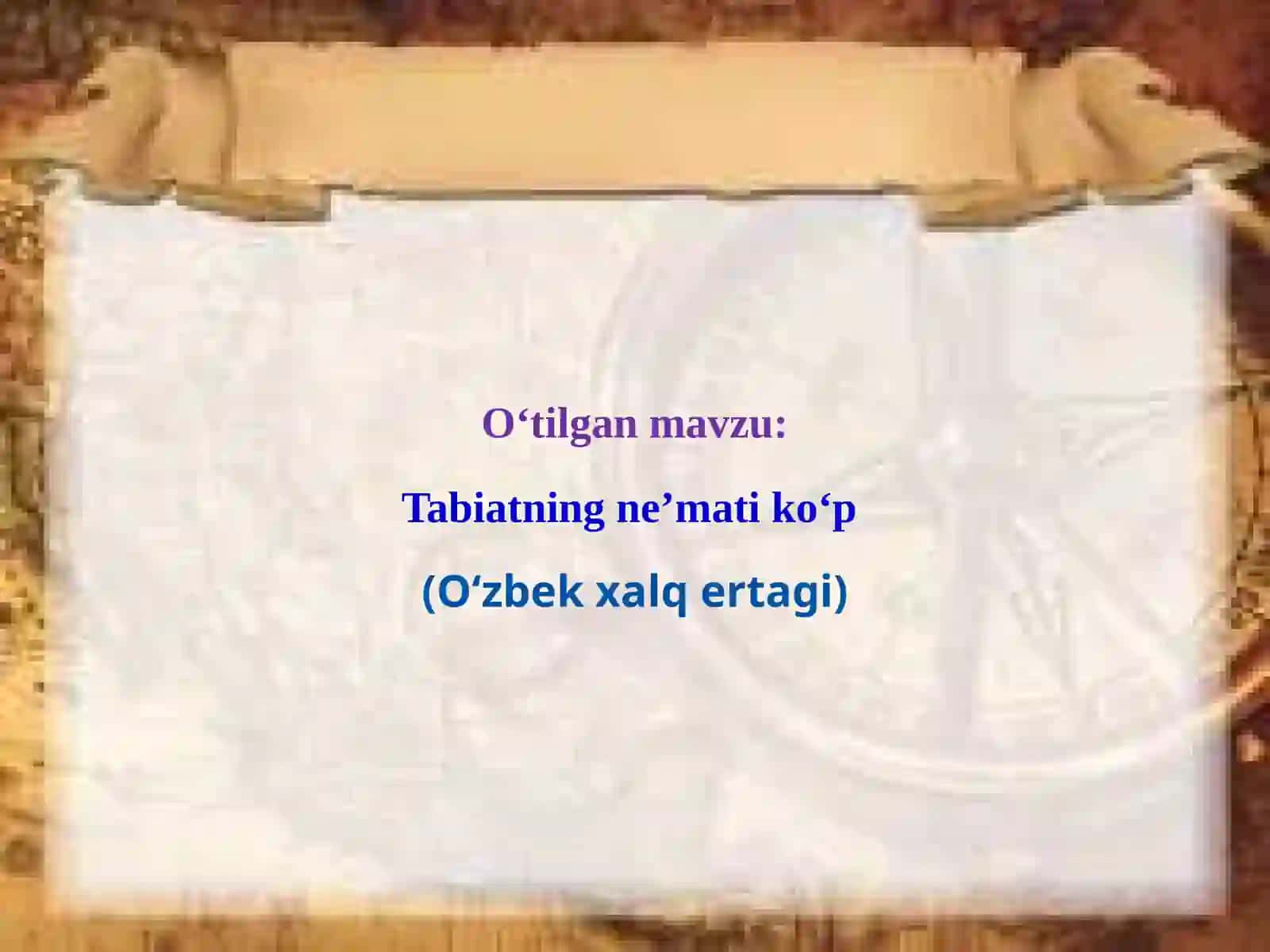 2-SINFO‘QISH FANI 3